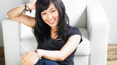 Woman Celebrity Actress asians black hair Ellen Wong