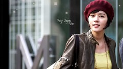 Woman Celebrity Actress asians black hair Korean Han Ga In