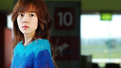 Woman Celebrity Actress asians brunettes bangs Korean depth of 