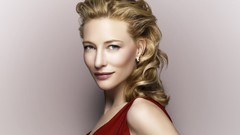 Woman Celebrity Actress blondes blue eyes cate blanchett