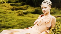 Woman Celebrity Actress blondes blue eyes Emilie de Ravin