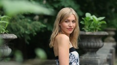 Woman Celebrity Actress blondes blue eyes julia dietze