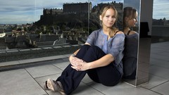 Woman Celebrity Actress blondes jennifer lawrence