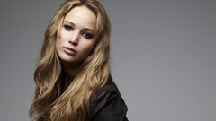 Woman Celebrity Actress blondes long hair jennifer lawrence 