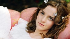 Woman Celebrity Actress brown eyes brunettes emma watson