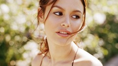 Woman Celebrity Actress brown eyes brunettes rachel bilson 