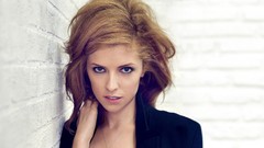 Woman Celebrity Actress brunettes portraits anna kendrick