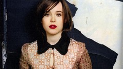 Woman Celebrity Actress brunettes short hair ellen page