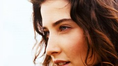 Woman Celebrity Actress cobie smulders blue eyes brunettes