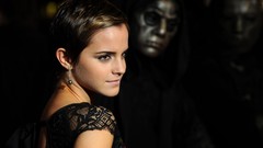 Woman Celebrity Actress emma watson Death Eaters