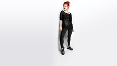 Woman Celebrity Actress hayley williams singers redheads tight 