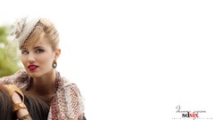 Woman Celebrity Actress models dianna agron Simple Background