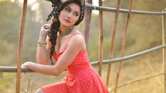 Woman Celebrity Actress models photo shoot