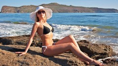 Woman Celebrity Actress models photo shoot