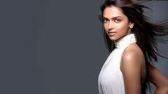Woman Celebrity Actress models photo shoot black hair deepika 