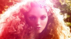 Woman Celebrity Actress models redheads Lily Cole