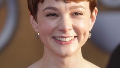 Woman Celebrity Actress smiling brunettes dressed carey mulligan