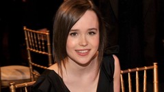 Woman Celebrity Actress smiling brunettes ellen page