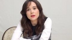 Woman Celebrity Actress white dress ellen page