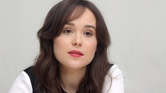Woman Celebrity Actress white dress ellen page