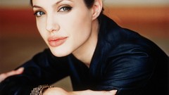 Woman Celebrity Angelina Jolie faces Actress brunettes