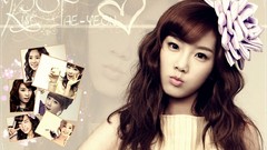 Woman Celebrity asians brunettes singers bangs Korean Kim 