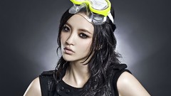 Woman Celebrity asians goggles