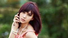 Woman Celebrity asians redheads