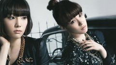 Woman Celebrity asians singers bangs black hair Korean Kim 