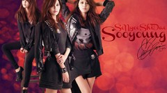 Woman Celebrity asians skirts brunettes singers Korean k-pop 