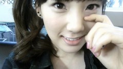 Woman Celebrity asians smiling brunettes singers bangs Korean 