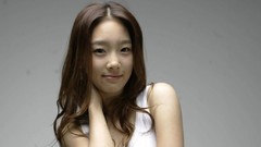 Woman Celebrity asians smiling brunettes singers Korean grey 