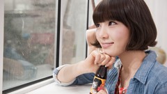 Woman Celebrity asians smiling brunettes singers short hair 