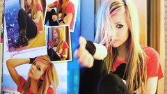 Woman Celebrity Avril Lavigne blondes singers Canadian