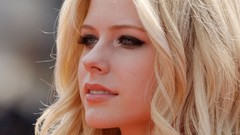Woman Celebrity Avril Lavigne faces blondes