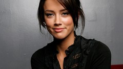 Woman Celebrity blondes brunettes amber heard bra