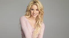 Woman Celebrity blondes shakira brown eyes singers