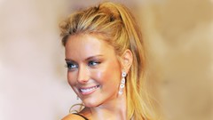 Woman Celebrity blondes smiling jennifer hawkins