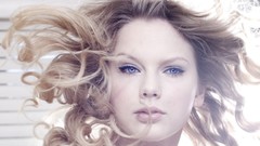 Woman Celebrity blondes taylor swift blue eyes