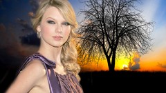 Woman Celebrity blondes taylor swift blue eyes singers
