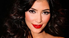 Woman Celebrity brunettes kim kardashian