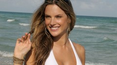 Woman Celebrity brunettes models alessandra ambrosio