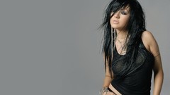 Woman Celebrity Christina Aguilera bracelets tank tops singers 