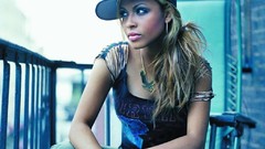 Woman Celebrity christina milian blondes singers models black 