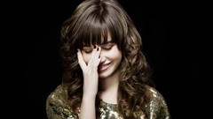 Woman Celebrity demi lovato brunettes portraits