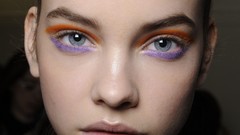 Woman Celebrity eye shadow models barbara palvin