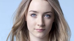 Woman Celebrity faces Actress blondes blue eyes saoirse ronan