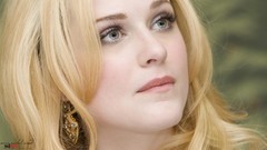 Woman Celebrity faces Actress blondes models evan rachel wood