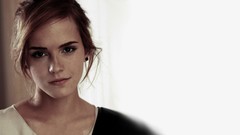 Woman Celebrity faces Actress brunettes freckles emma watson