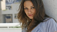 Woman Celebrity faces Actress brunettes mila kunis models